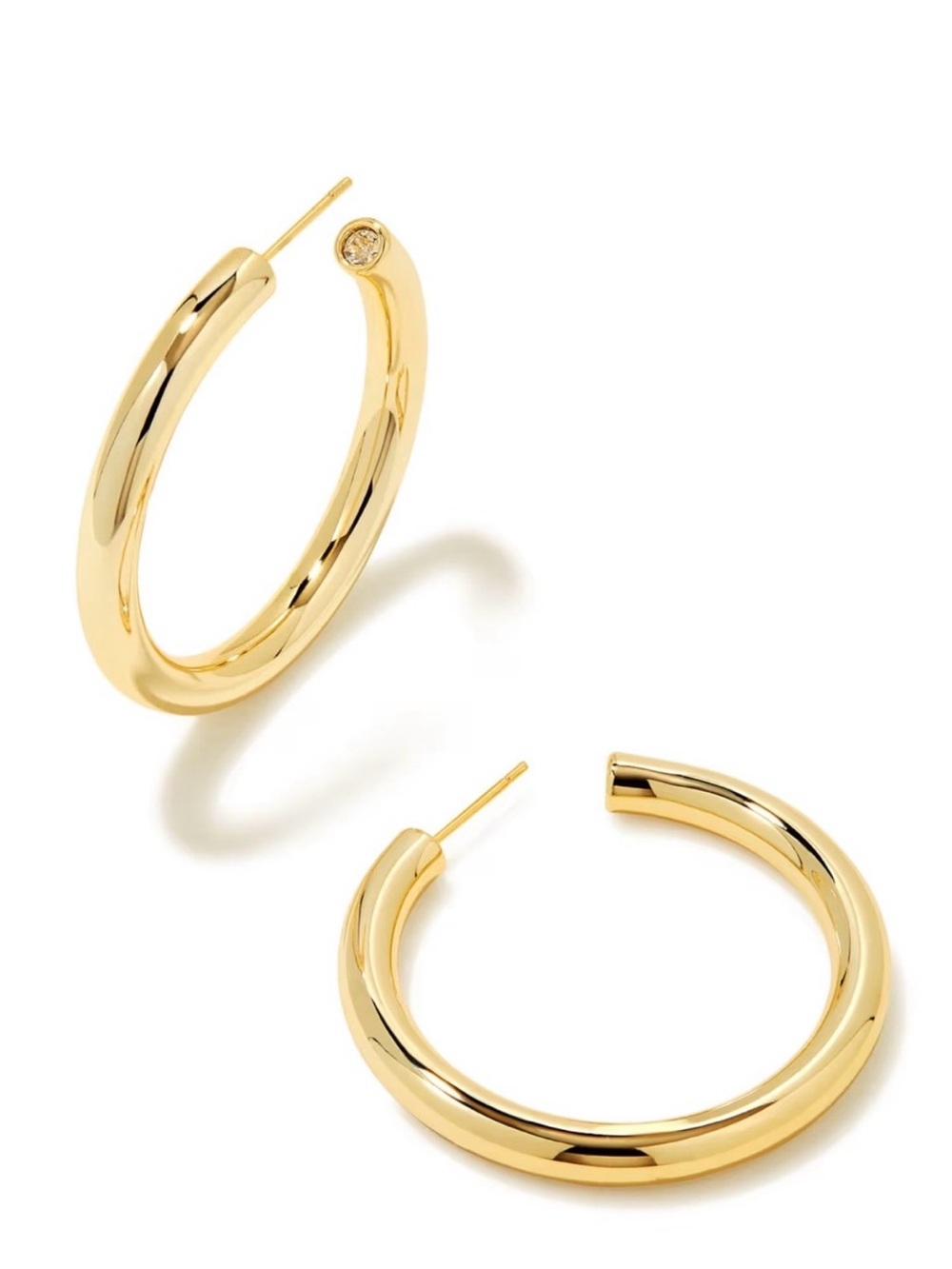 Kendra Scott Large Hoop Gold Earrings